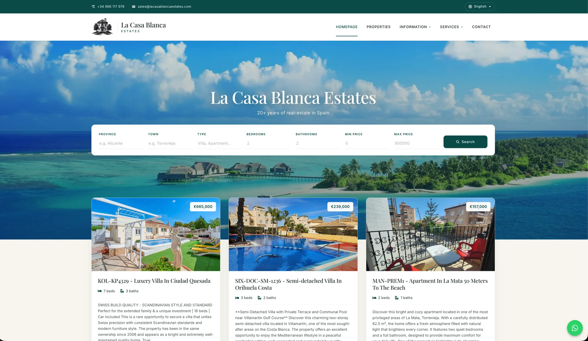 La Casa Blanca Estates